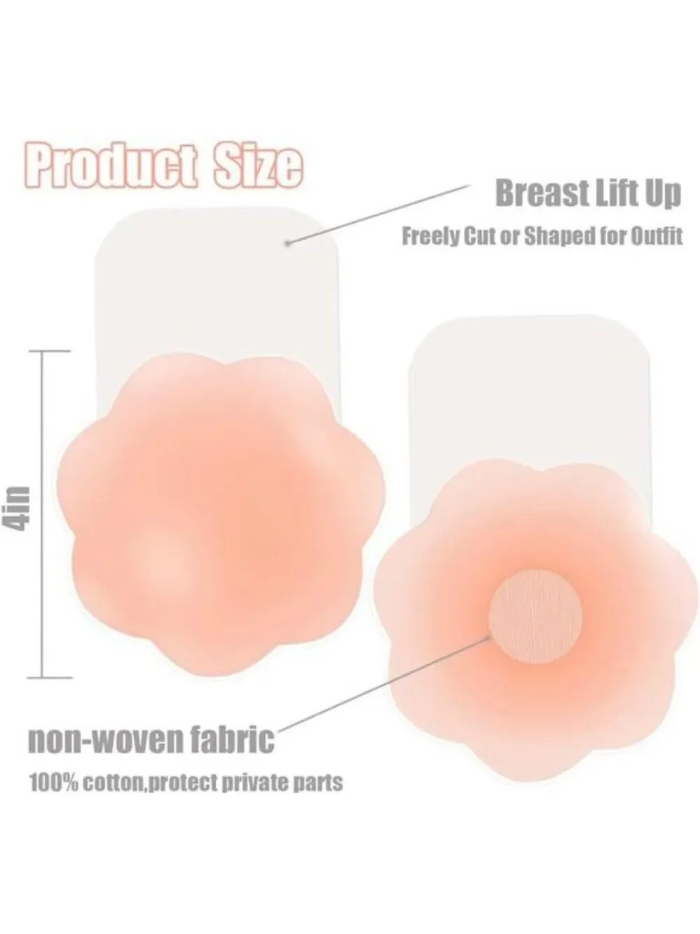 Sticky Bra for Breast Lift Pasties Nipple Covers Invisible